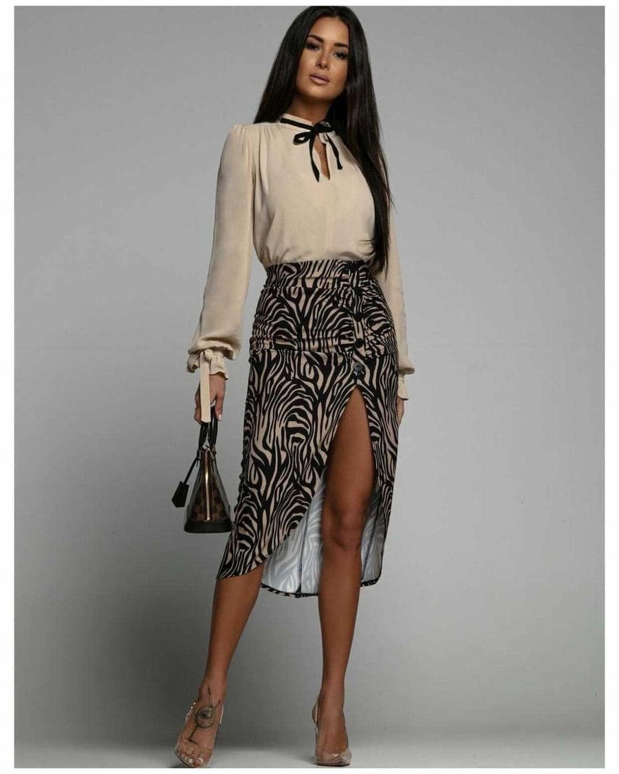 THIRA MIDI SKIRT image 0