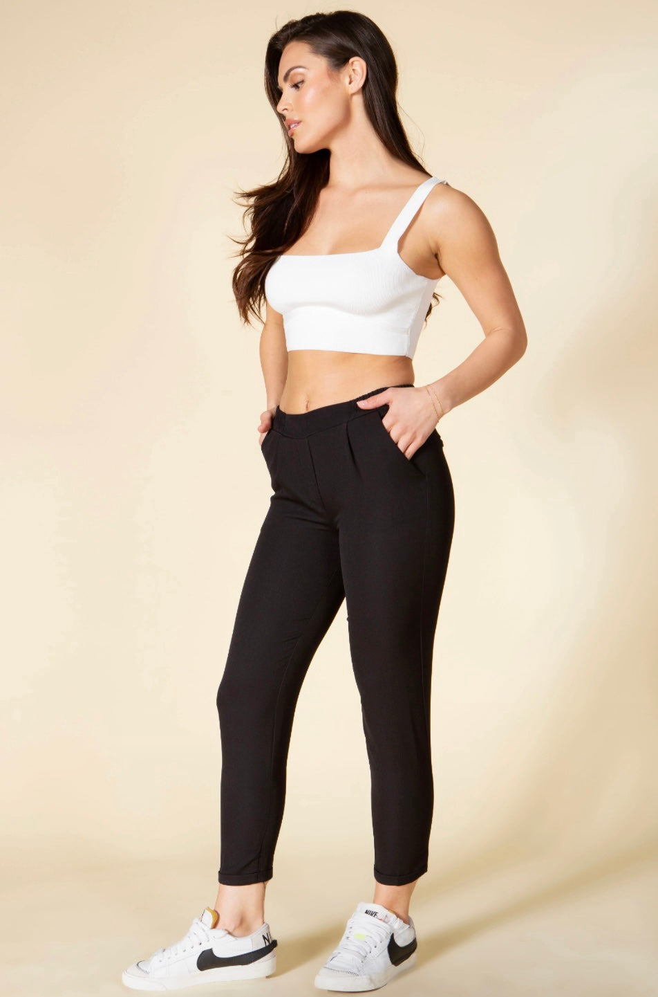 Eva Ankle Pants Black image 1