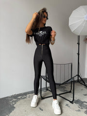 Tshirt CRIME black image 2