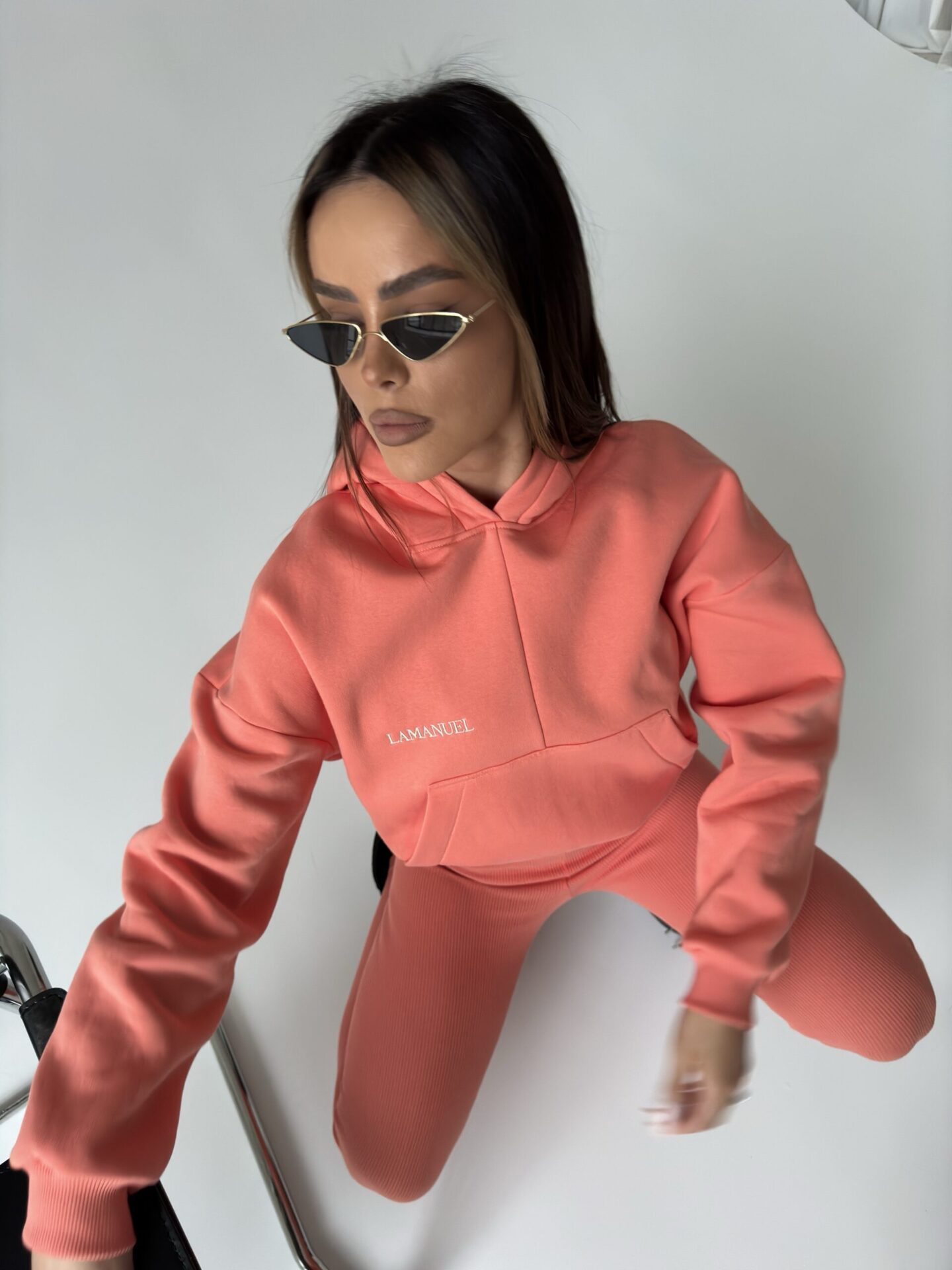 THE SPOT salmon sweatshirt image 1