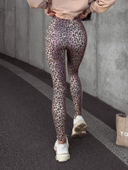 Aliana Ola Voga cotton leggings leopard print image 4