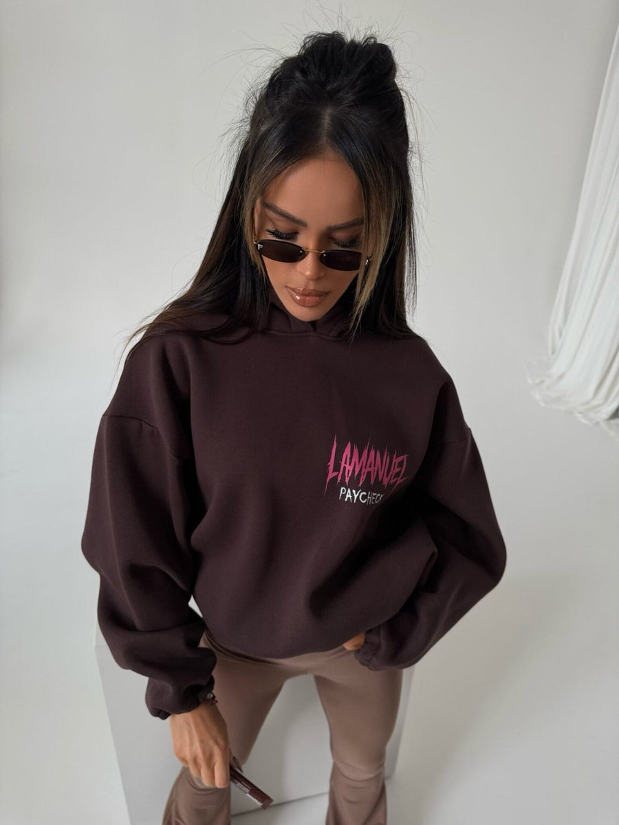 PAYCHECK sweatshirt Chocolate image 4