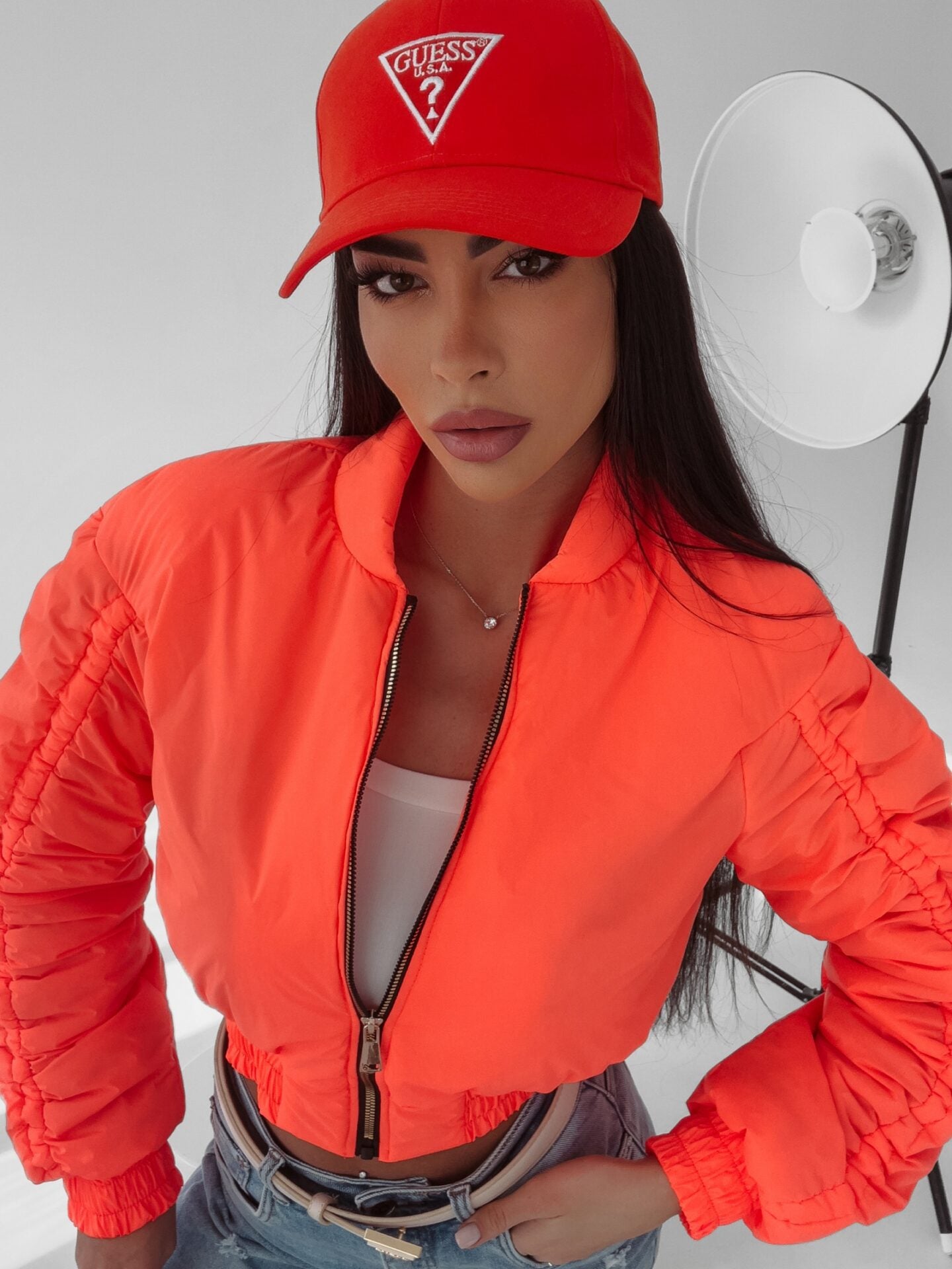 Emily Ola Voga short jacket orange image 0