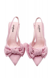 Bow detail slingback heeled shoes All day long image 2