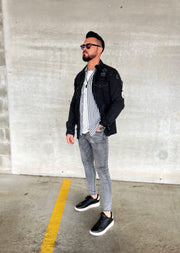 Unisex TAKE IT EASY teddy bear Shirt Jacket image 4