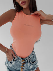 Bibi Ola Voga sleeveless body salmon image 2