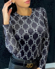 VELOUR LOGO G BODYSUIT BLACK image 1