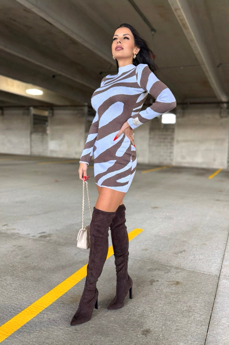 Wild Life chocolate dress image 6