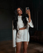 WINTER ROSE SET BEIGE image 0