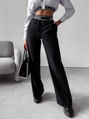 Elegant slimming trousers Vanilla Ola Voga, black image 0