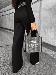 HOLLY OLAVOGA loose-fit trousers black image 2