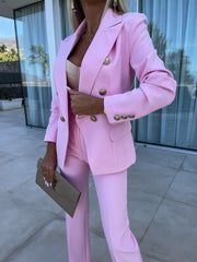 Katthia Elegant Blazer Pink image 11
