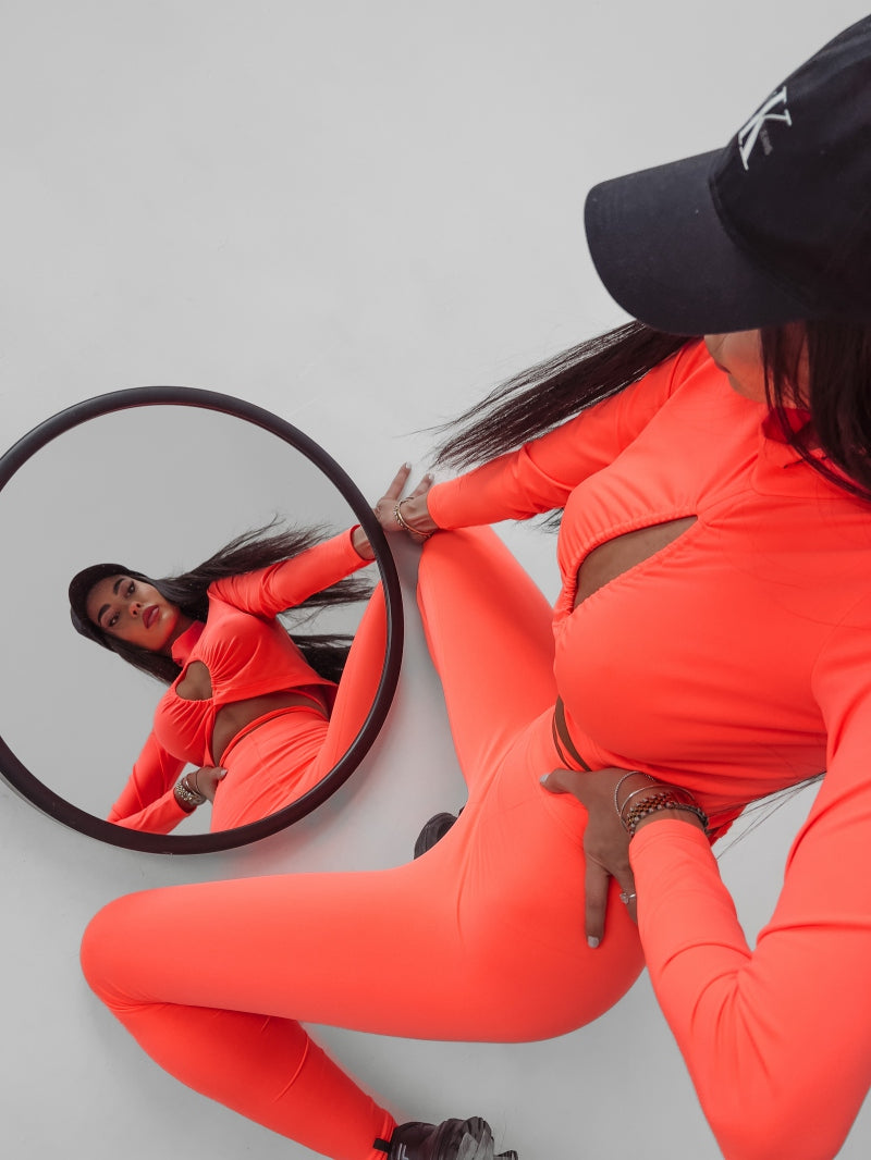 Elastic set Lidia Ola Voga neon orange image 2