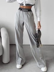 Elegant slimming trousers Vanilla Ola Voga, gray image 1