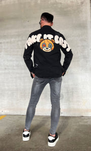 Unisex TAKE IT EASY teddy bear Shirt Jacket image 1