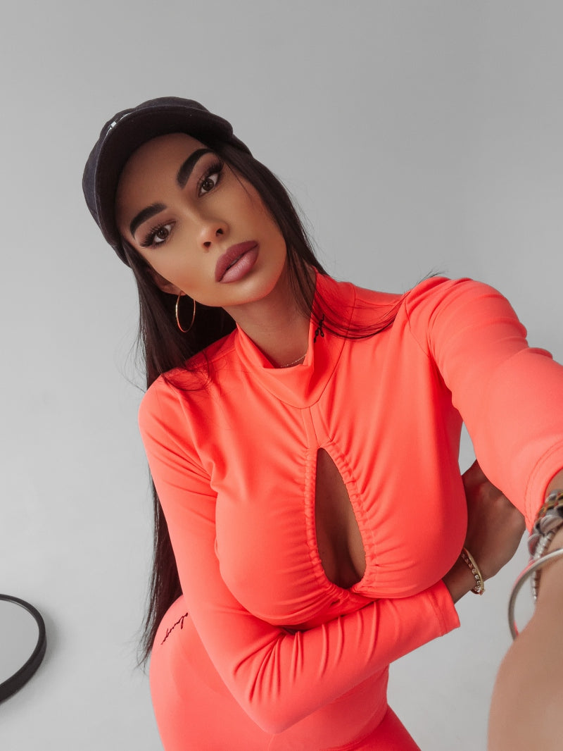 Elastic set Lidia Ola Voga neon orange image 1