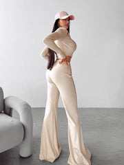 PRIMROSE OLAVOGA beige casual set image 2
