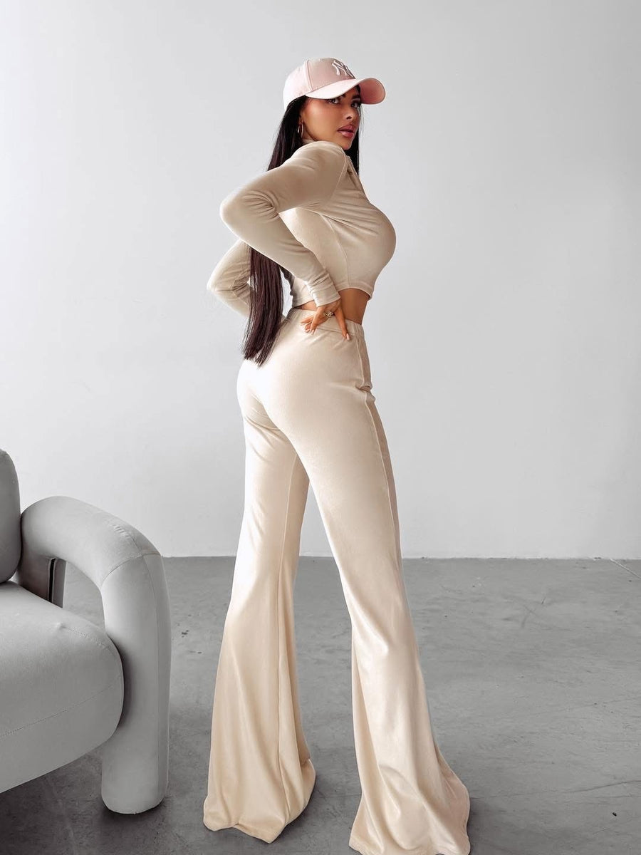 PRIMROSE OLAVOGA beige casual set image 2