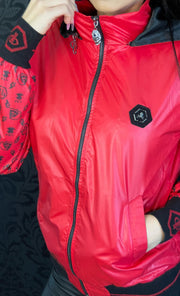 RED TEDDY BEAR PASHA PLEIN JACKET image 2