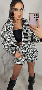 BOSSY BABE SET BLACK AND WHITE - XS/S image
