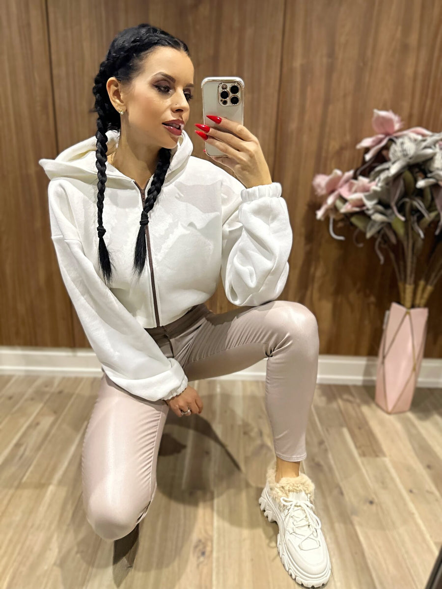 FOOREVER SO EXTRA PANTS BEIGE image 9