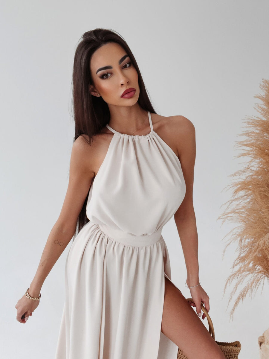 Gaja Ola Voga beige cocktail dress image 13