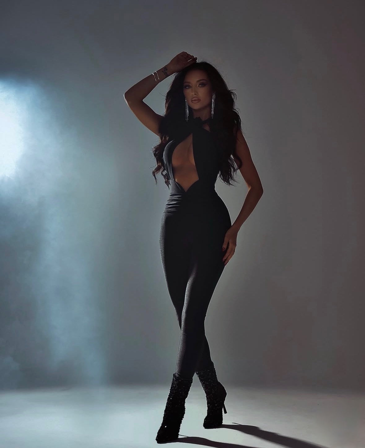 BLACK ALLURE JUMPSUIT image 0