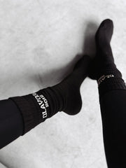 Women's socks KAVISO OLAVOGA black- ecru image 1