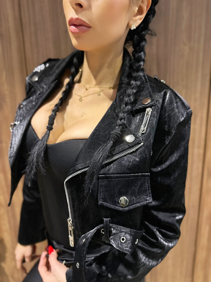 NOBODY BUT YOU CROP JACKET image 2