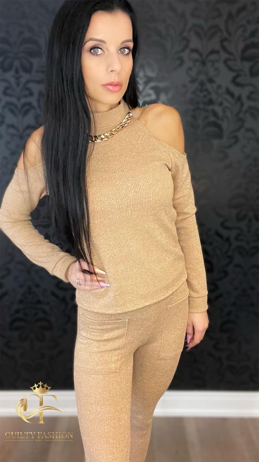 LOVELINESS BEIGE SET image 1