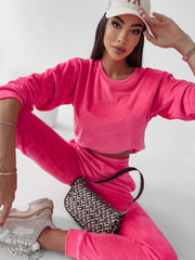 Women's set Lilly Ola Voga neon pink image 3
