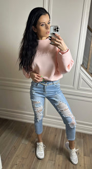 MULLAN BOYFRIEND JEANS LIGHT BLUE image 11