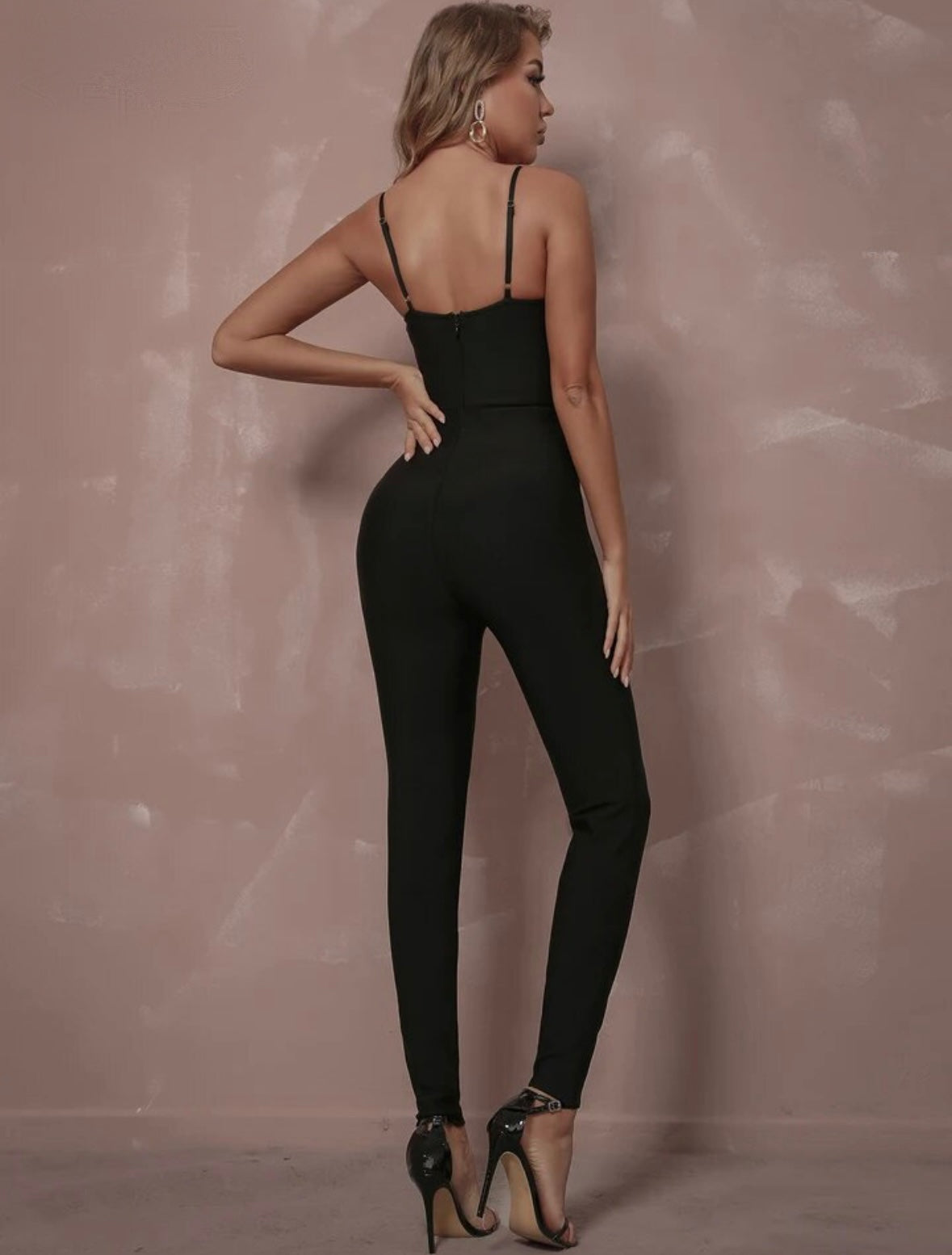 CORINNE BANDAGE JUMPSUIT image 1