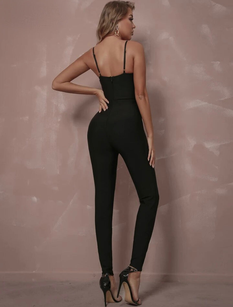 CORINNE BANDAGE JUMPSUIT image 1