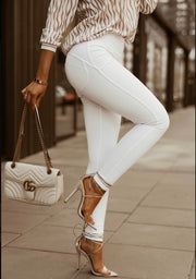 PUSH UP LEGGINGS IN WHITE image 2