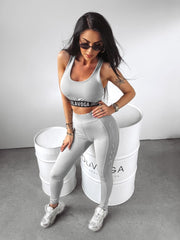 Shapely Ola Voga elastic set, grey image 2