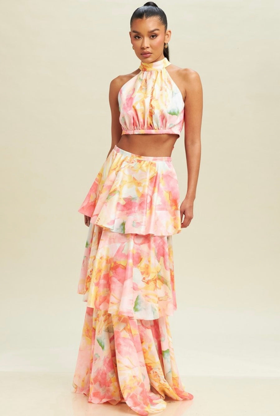Hailey Layered Skirt Set Collection image 7