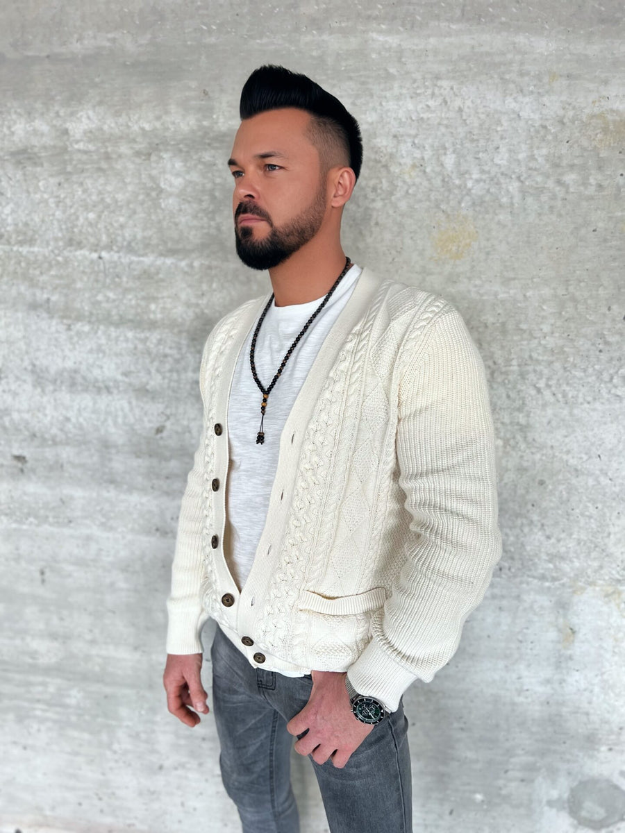 Cotton Men’s Cardigan image 2