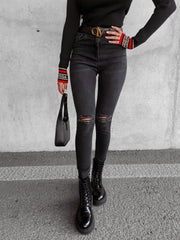 Buena Ola Voga slim fit jeans, black image 2