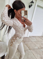 MIRELLA  BLOUSE BEIGE image 2