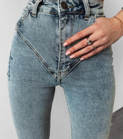 Aster Ola voga skinny jeans blue image 3
