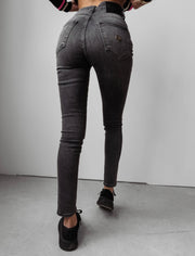 Boise Ola Voga slim fit jeans, black image 2