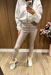 FOOREVER SO EXTRA PANTS BEIGE image 4