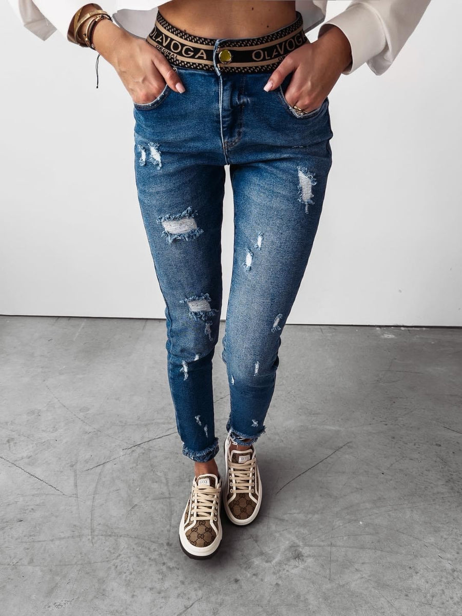 Dore Ola Voga high waist jeans, blue image 3