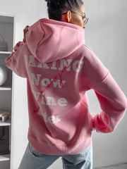 Women's sweatshirt with Mickey Tikus Ola Voga, pink, unique image 2