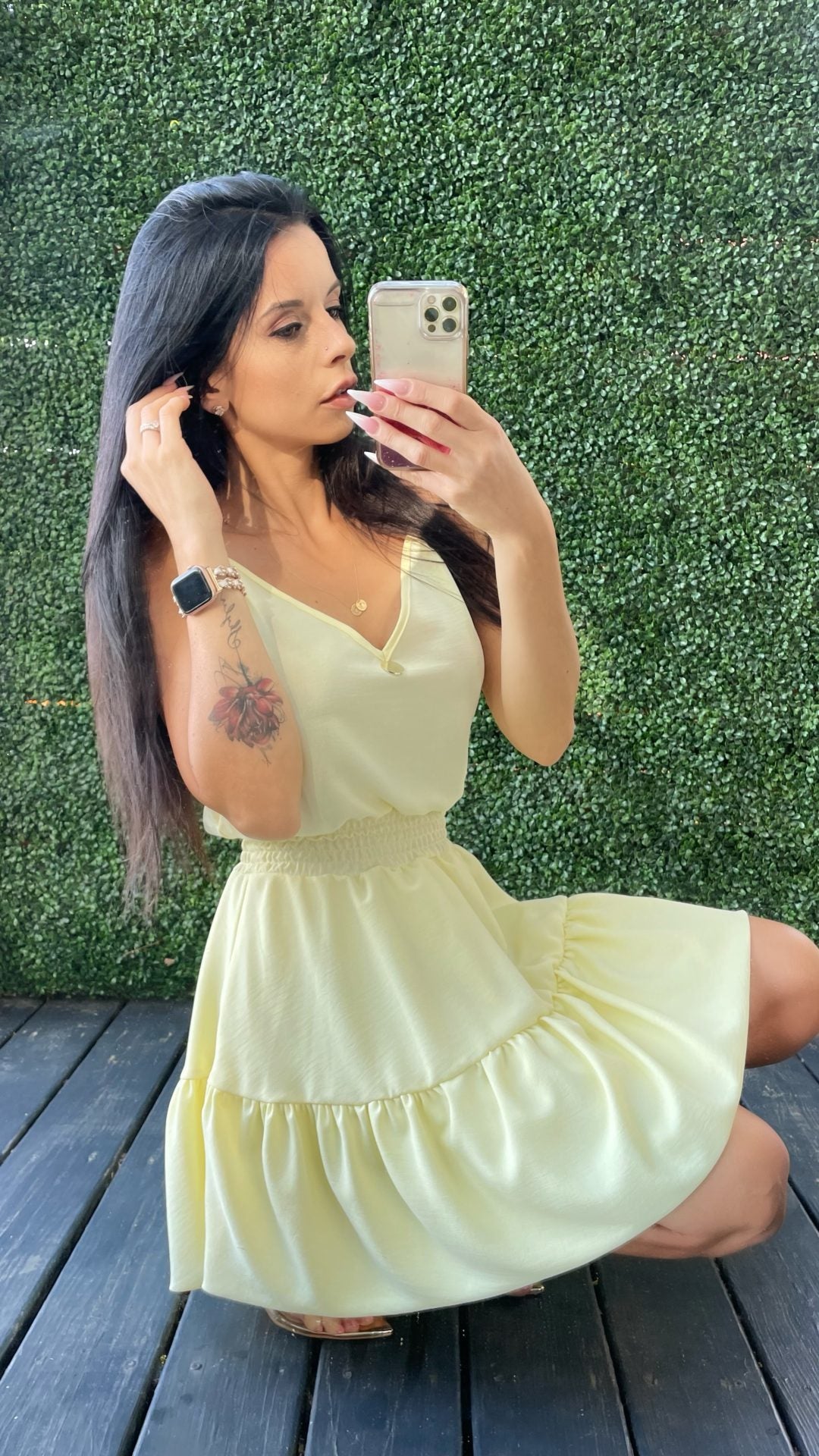 EZRA YELLOW DRESS image 1