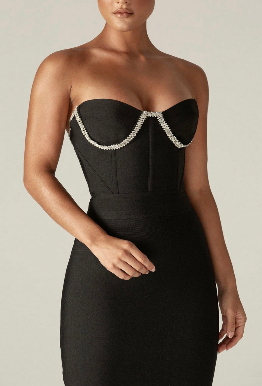 Gaja Elegant Black Dress image 1