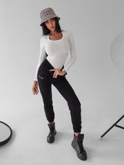 Fitted bodysuit Fango Ola Voga ecru image 2