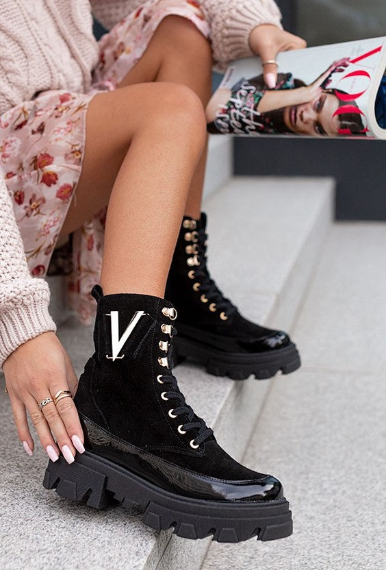 Black Nari booties image 2