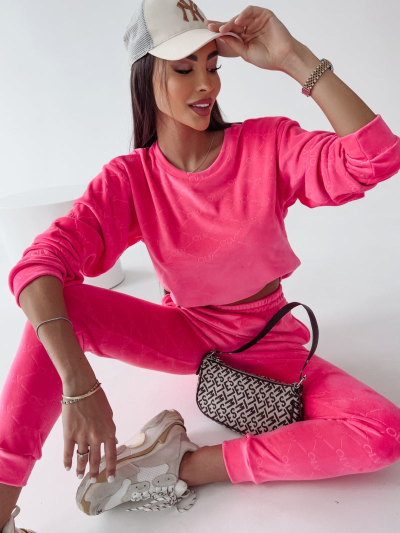 Women's set Lilly Ola Voga neon pink image 0